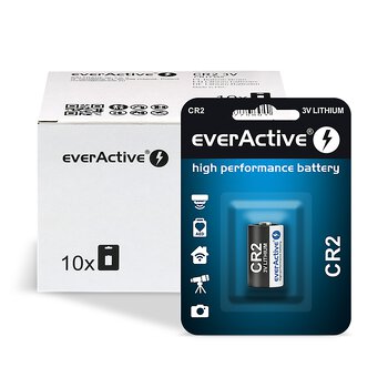 10 x bateria foto litowa everActive CR2