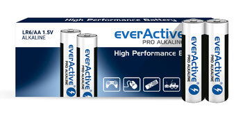 baterie alkaliczne AA / LR6 everActive Pro Alkaline (kartonik) - 10 sztuk