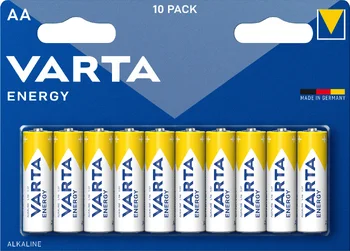 Baterie AA LR6 alkaliczne Varta Energy pakowane po 10 sztuk