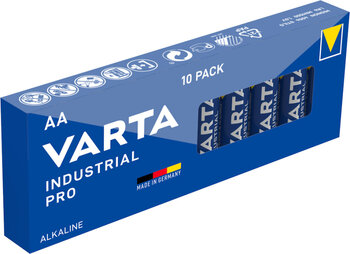 10 x Varta Industrial PRO LR6/AA 4006
