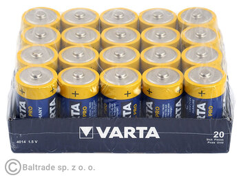 100 x Varta Industrial PRO LR20/D 4020 (karton)