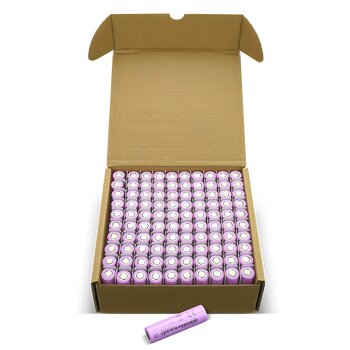 100x 18650 li-ion EVE INR18650-30P - opakowanie zbiorcze