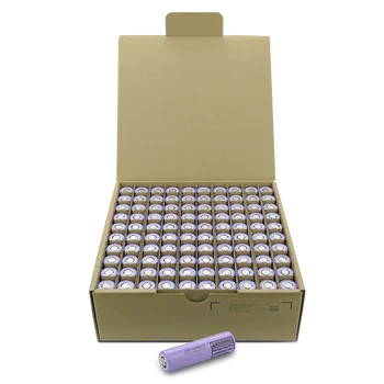 100x akumulator 18650 Li-ion 2950 mAh LG INR18650 HJ2 - opakowanie zbiorcze