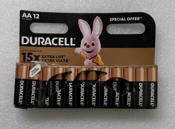 OUTLET 12 x bateria alkaliczna Duracell Basic LR6 AA (blister) OUTLET 12 x bateria alkaliczna Duracell Basic LR6 AA (blister)