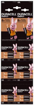 12 x bateria alkaliczna Duracell HDBC LR6 AA (blister 6x2)