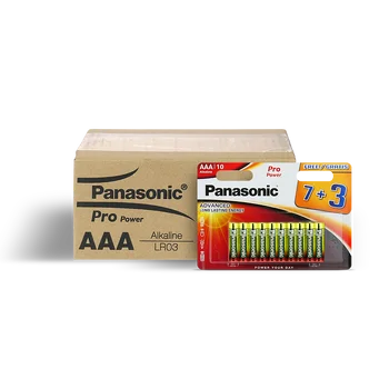 120x LR03 / AAA Panasonic Pro Power 