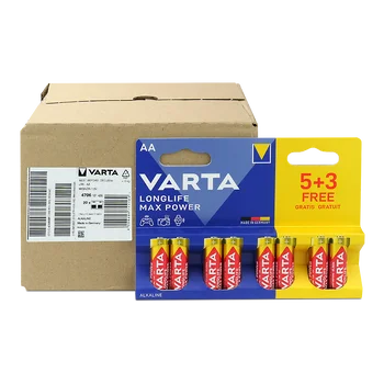 Opakowanie zbiorcze baterii AA LR6 alkalicznych VARTA - 160 sztuk