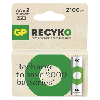 2 x akumulatorki AA / R6 Ni-MH GP ReCyko 2100mAh