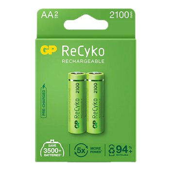 2 x akumulatorki AA / R6 Ni-MH GP ReCyko 2100mAh