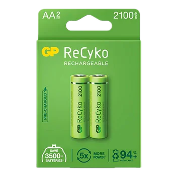 2 x akumulatorki AA / R6 Ni-MH GP ReCyko 2100mAh