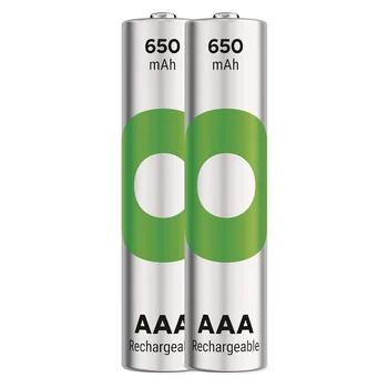 2 x akumulatorki AAA / R03 Ni-MH GP ReCyko 650mAh