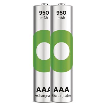 2 x akumulatorki AAA / R03 Ni-MH GP ReCyko 950mAh