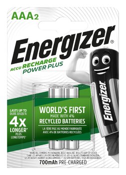 2 x akumulatorki Energizer R03/AAA Ni-MH 700mAh Power Plus