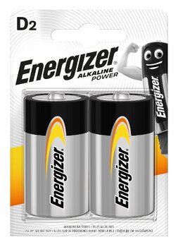 bateria alkaliczna Energizer Alkaline Power LR20/D (blister) - 2 sztuki