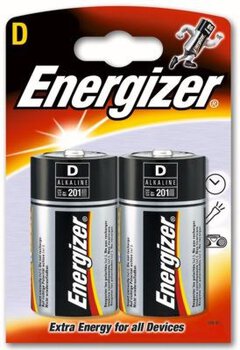 2 x bateria alkaliczna Energizer Base LR20 D (blister)