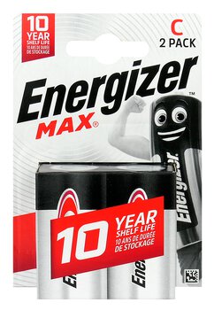 2 x bateria alkaliczna Energizer Max LR14/C (blister)