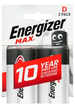 bateria alkaliczna Energizer Max LR20/D (blister) - 2 sztuki