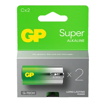 2 x bateria alkaliczna GP Super Alkaline G-TECH LR14 / C