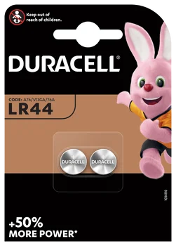 2 x bateria alkaliczna mini Duracell G13 / LR44 / A76 / L1154 / 157