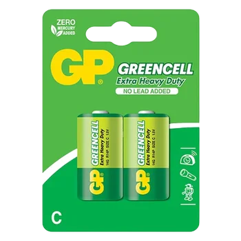 2 x bateria cynkowo-węglowa R14 / C GP GreenCell 