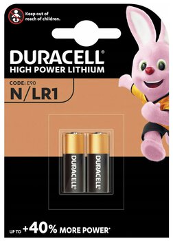 2 x bateria Duracell LR1 / N / E90 / 910A / LR01 | EAN: 5000394203983