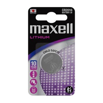 Bateria litowa Maxell CR2016 Bateria litowa Maxell CR2016