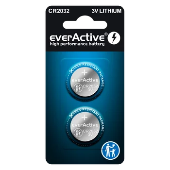 2 x bateria litowa mini everActive CR2032