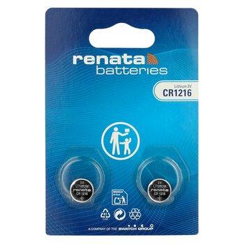 2 x bateria litowa Renata SC CR1216 MFR