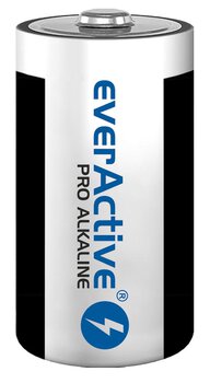baterie alkaliczne everActive Pro LR20 / D (blister) - 2 sztuki