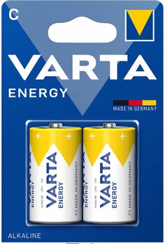 2 x baterie C / LR14 Varta ENERGY  Value Pack (blister)
