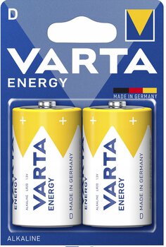 2 x baterie D / LR20 (R20) Varta ENERGY Value Pack (blister)