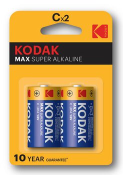 2 x KODAK Max Alkaline LR14 / C (blister)