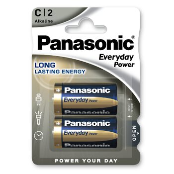 2 x LR14 2BL PANASONIC EVERYDAY POWER (blister)
