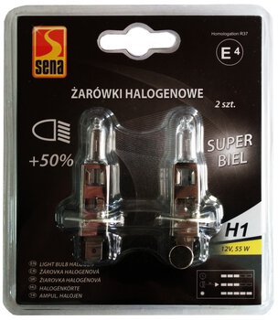2 x Sena H1  + 50% światła