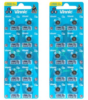 20 x bateria alkaliczna mini Vinnic G4 / AG4 / LR66 / L626