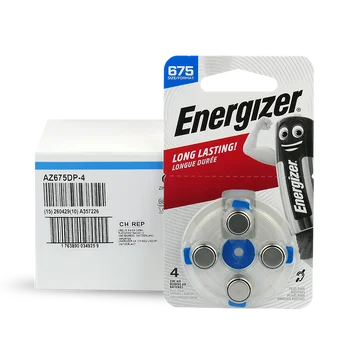 24 x baterie do aparatów słuchowych Energizer 675