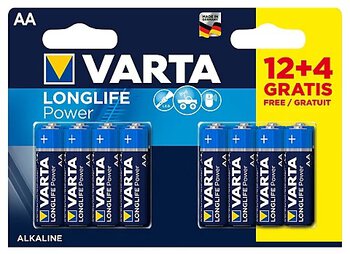 16 x Varta Longlife Power LR6/AA 4906 (High Energy)