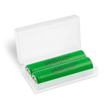 2x akumulator 18650 Li-ion 3400 mAh LG INR18650 MJ1 - BOX / pojemnik