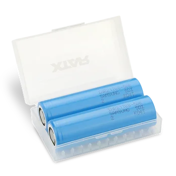  2x akumulator 21700 Li-ion Samsung INR21700-50E 5000mAh - BOX / pojemnik 