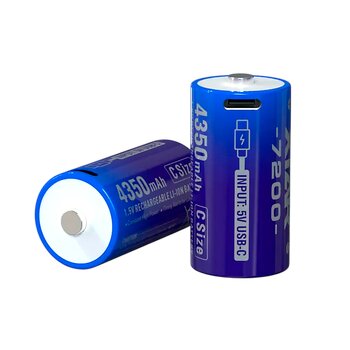 2x XTAR R14/C 1.5V Li-ion 4350mAh BOX USB-C SS 2x XTAR R14/C 1.5V Li-ion 4350mAh BOX USB-C SS