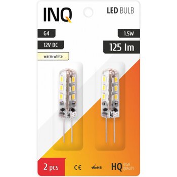 2x Żarówka 24 SMD3014 G4 ciepła 1,5W 12V