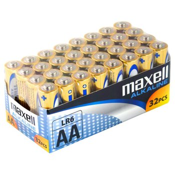 bateria alkaliczna Maxell Alkaline LR6 / AA - 32 sztuki