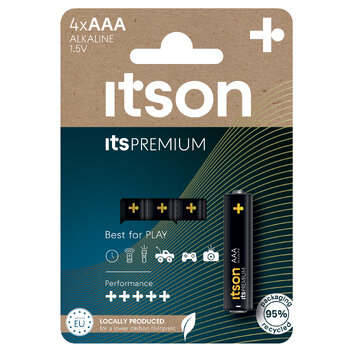 4 x AAA / LR03 ITSON ITSPREMIUM (blister)