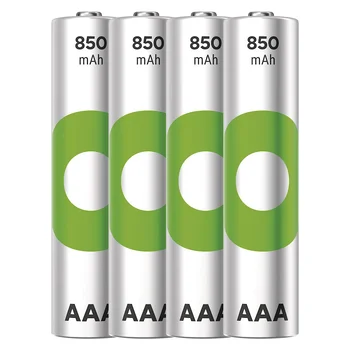 4 x akumulatorki AAA / R03 Ni-MH GP ReCyko 850mAh