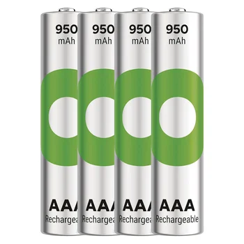 4 x akumulatorki AAA / R03 Ni-MH GP ReCyko 950mAh