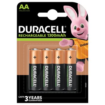 4 x akumulatorki Duracell Recharge R6/AA 1300 mAh (blister)