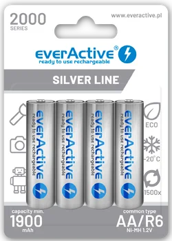 4 x akumulatorki everActive R6/AA Ni-MH 2000 mAh ready to use
