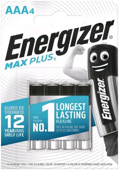 4 x bateria alkaliczna Energizer MAX Plus LR03/AAA (blister)