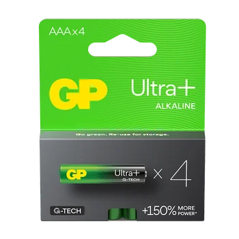 4 x bateria alkaliczna GP Ultra Plus Alkaline G-TECH LR03 / AAA