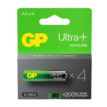 4 x bateria alkaliczna GP Ultra Plus Alkaline G-TECH LR6 / AA